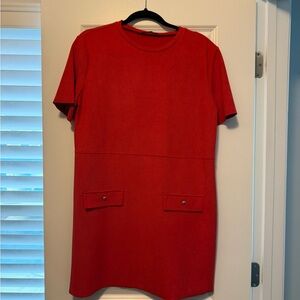 Zara Vibrant Red Dress